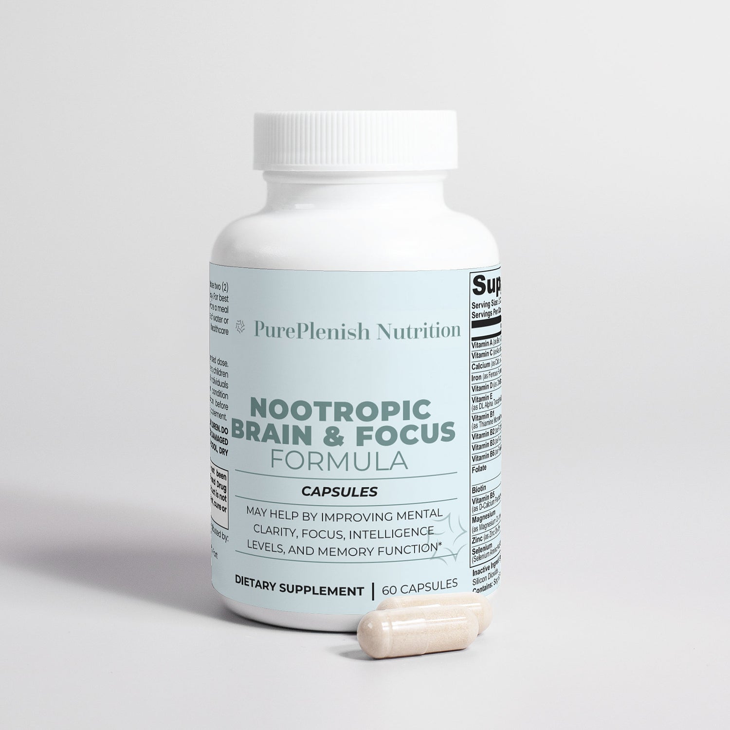 Nootropic Brain & Focus Formula